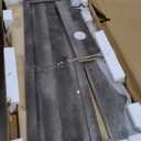 Signature Design by Ashley Wynnlow Rustic Queen Panel Bed with Metal Slats, Foundation or Box Spring Needed, Gray