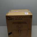 Air Fryer 5.8QT/5.5L, Uten 1700W AirFryer High-Power Electric Hot Temperature Control & Timer Knob, Non Stick Fry Basket, Dishwasher Safe, Apply to Party, Afternoon Tea, Black