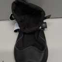 Spark Paws Dog Rainboots, Waterproof Dog Shoes for Medium to Large Dogs, Non Slip, Dog Booties and Paw Protectors - 4PCS Doggie Hiking Boots with Reflective Straps - Black - Size 7