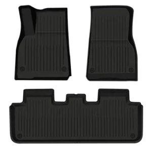 MIRAIDON Tesla Model Y Floor Mats, TPE Eco-Friendly Heavy Duty 1st & 2nd Row Foot Mats for 2017-2023 Tesla Model Y(Set of 3) MIRAIDON Tesla Model Y Floor Mats, TPE Eco-Friendly Heavy Duty 1st & 2nd Row Foot Mats for 2017-2023 Tesla Model Y(Set of 3)