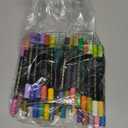 VOKART 60 Colors Acrylic Paint Markers - 30 Dual Brush Tip Paint Pens Including 2 Metallic Colors for Rock, Canvas, Fabric, Wood, Glass, Ceramic - Art Supplies for Artists, Kids, DIY & Holiday Decor