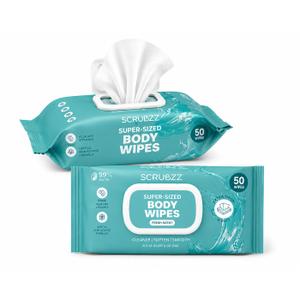 Adult Wipes for Elderly, Extra Large 8” x 12” – Thicker, Premium & Extra Moist No Rinse Whole Body Bathing & Incontinence Wipes – For Men and Women, Bed Bathing & Daily Hygiene – 600 Count
