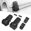 sukemichi JL Hood Latch with Keys, Hood Lock Replacement OEM Hood Latches Locking Hood Latches for 2018-2026 Jeep Wrangler JL 4XE Gladiator JT Accessories, Anti-Theft, Eliminate Hood Flutter Bounce