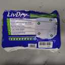 LivDry Adult M Incontinence Underwear, Overnight Comfort Absorbency, Leak Protection, Medium, 17-Pack