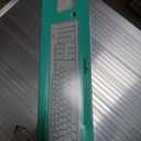 Logitech MK270 Wireless Keyboard and Mouse Combo for Windows, 2.4 GHz, 8 Multimedia Keys, PC, Laptop, Wireless Keyboard Compact Mouse Combo - White (1 Pack)