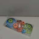 Dog Bone Cookie Cutter set - 4 Dog Bone 4 Footprint 3 Round Biscuit Cutters Sandwiches Cutter Set Different Sizes Mini Small Medium Big