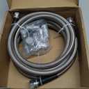 6AN 70" Transmission Fluid Oil Cooler Hose Line kit Compatible with Transmission TR6060 C5 C6 AOD 4L80E TH350 TH400 4L60E 700R4 200-4R