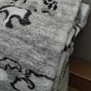 Machine Washable Rug Soft Pet Friendly Carpet 9X12 Gray