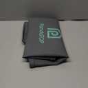 Under Sink Mat, 34" x 22" Silicone Kitchen Cabinet Tray, Waterproof & Flexible Under Sink Liner for Kitchen Bathroom and Laundry Room (Gray)