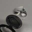 Leffis 40X Jewelers Loupe Magnifier Magnifying Glasses, LED/UV Illuminated Jewelry Loop Pocket Folding Magnifying Glass with Metal Construction for Close Work, Gardening, Kids, Stamp, Rock Collecting (1 Pack)