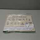 Magnetic Tiles for Kids Ages 4-8, Holiday Building Set with Diamond Surface & Metal Storage Box, 60PCS STEM Learning Toys, Educational Building Gifts for 3-8 Year Olds