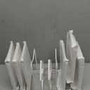 SUNFICON 2 Pack White Cutting Board Holder Rack Pot Pan Lids Holder Chopping Board Organizer Thin Bakeware Tray Dry Display Stand Kitchen Countertop Cabinet Office