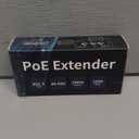 1 in 2 Out Gigabit PoE Extender, NICGIGA 2 Port PoE Repeater 100 Meters(328 ft),IEEE 802.3af/at Power Over Ethernet PoE Splitter to 2 PoE Devices Like IP Cameras, IP Phone, Wireless AP