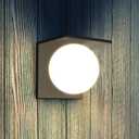 Solar Lights Outdoor, 4000K Dusk to Dawn Motion Sensor Solar Lantern Light with 4 Modes, IP54 Waterproof, Wall Mount Outdoor Lamp for Yard Patio Exterior Frontdoor Porch Decorative