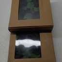 Ling's moment Artificial Flowers 50Pcs Black Roses Decor w/Stems,3" Real Touch DIY Foam Floral for Wedding Bouquet/Centerpieces, Outdoors Party Backdrop, Room/Table, and Garden/Pot Decorations