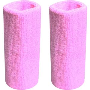 Sweatbands Sports Wristbands for Men and Women - 6 inch Elastic Athletic Wrist Bands for Tennis, Basketball, Running, Working Out