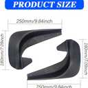 2 x 4PCS Car Mud Flaps, Mud Guard, Fender Guard, Splash Guard, Front & Rear Side Mud Guard, Wheel & Tire Splash Guards, Fender Against Sewage, Mud, Dust, Snow, No Drilling Mudguards Universal for Most Car