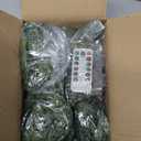 Cedar Christmas Garland with Lights for Mantle - Decorations 6 ft Realistic Lighted Faux Pine Garlands for Xmas Home Decoration Indoor Stairs Railing Fireplace Outdoor 6ft Prelit Garland Door Decor