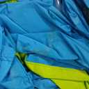 FBSPORT Inflatable Bounce House Water Slide, Bounce House for Kids with Toy Market Stand Splash Pool Bouncer Climbing Wall Water Gun Ball Dart, Bouncy Castle W/620W Blower for Outdoor Indoor, Green