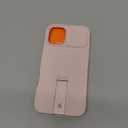 SURITCH for iPhone 16 Plus Case with Magnetic Camera Slide Cover and Adjustable Kickstand, Compatible with MagSafe, Shockproof Bumper Case Slim Protective Cover for iPhone 16 Plus 6.7 Inch, Pink