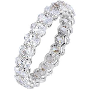 Amazon Essentials 14K Gold Plated Cubic Zirconia Stackable Statement Ring, Size: 10