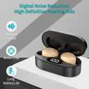 OTC Hearing Aids for Seniors & Adults - Rechargeable, 25+ Hour Battery Life, Advanced Noise Cancellation, 5-Level Volume & Memory, Clear Sound, Comfort-Fit