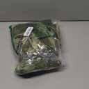 IIF Bridesmaid Dresses with Slit Satin A Line Spaghetti Strap Formal Prom Evening Party Gown with Pocket IIF023 (12, Olive Green)