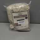 Flamingo P Super Stretch Couch Cushion Covers 2 Piece Set Sofa Seat Slipcovers with Elastic Bottom, Machine Washable Furniture Protector for Pets & Kids (2 Seat Cushion Cover, Biscotti Beige)