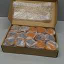 Supervitae 30 Pcs Mexican Heart Shaped Tins with Clear Lids De Barro Empty Candle Candy Tins Cielito Lindo Party Favor Gifts for Wedding Party Candle Making DIY Craft