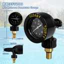 R0357200 Air Gauge Release Valve Assembly Replacement for Zodiac Jandy Pool and Spa Filters Compatible with CV & CL, DEV & DEL, JS Series，1/4" mpt, 0-60psi
