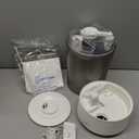 Homvana Humidifiers for Bedroom Home, 3.6 L Cool Mist Top-Fill 34H Super Long Time, Quiet 23dB, Baby Humidifier, Oil Diffuser for Large Room, House, Plant, Nursery, Office, BPA FREE, Ultrasonic (Grey)