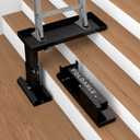 Foldable Heavy Duty Ladder Extender LA1-Adjustable Height 9.13"-15", Ladder Leveler for Stair-Ladder Aide-Ladder Leveler for Extension Ladders with 20x7.5" Platform-Non-Slip Mat-Holds up to 880lbs