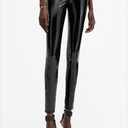 Leggins Pants Leather Black 6
