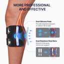Fit Geno Sciatica Pain Relief Devices: Upgraded ReActive Plus Sciatica Pain Relief Brace Sciatic Nerve Brace with Dual Pressure Pads Targeted Compression for Maximum Relief - Unisex (Black)