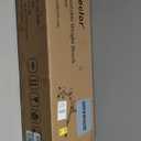 Teclor Adjustable Weight Bench, Foldable Workout Benches for Home Gym, 10 Backrest Position Exercise Bench for Strength Training, Upgraded Thickened Steel Support Max Capacity 700LBs (Yellow-Black)