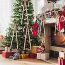 12 Pcs Christmas Satin Bows 24''x12'', Large Ribbon Bow Christmas Tree Bow Wreath Bows for Xmas Home Wedding Decorations Indoor Outdoor (Champagne)