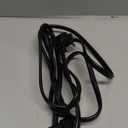 Superer L-Shaped 90 Degree TV Power Cord 2 Prong AC Cable Compatible with Samsung, LG, TCL, Sony, Apple TV, Vizio, Toshiba, Sharp, Insignia, Hisense Smart TVs  ETL Listed Replacement (6 ft)