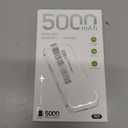 for Magsafe Portable Charger Power Bank,5000mAh Wireless Magnetic Power Bank with USB C Charging,Travel Essential for Magsafe Battery Pack Compatible with iPhone 17/16/15/14/13/12, Snow White