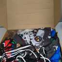 Shappy 15 Packs Video Game Party Favors Gaming Drawstring Bags 12 x 10 Inch Gamer Goodie Bags Treat Candy Party Supplies Gifts for Boys Girls Kids Birthday