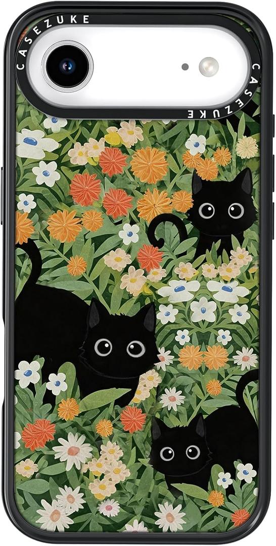 Clear TPU Phone Case Cover for iPhone 17 Air with Design, Drop Protection, Cute Case for Girl Women, Cat2