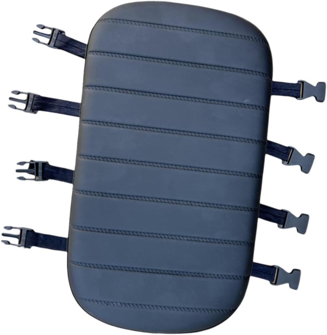kowaku Electric Bike Rear Seat Cushion Passenger Saddle Replaces Bike Rear Seat Pad, 36cmx20cmx8cm