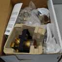 Delta Nicoli 14 Series H2Okinetic Shower Faucet Set, Brushed Gold Shower Head and Handle Set, Valve Trim Kit, Champagne Bronze 142749-CZ (Shower Valve Included)