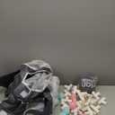 Orian Baby Playpen Large Playpen for Babies and Toddlers, Oxford Fabric, Indoor & Outdoor Play Pen, 10 Colorful Balls, 4 Pull-Up Rings, Carry Bag (50x74)