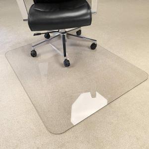 [Upgraded Version] Crystal Clear 1/5" Thick 47" x 35" Heavy Duty Hard Chair Mat, Can be Used on Carpet or Hard Floor