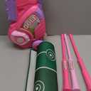 Liberry Toddler Golf Set for 2 3 4 Years Old Girls Boys, Upgraded Kids Golf Clubs Set with Golf Cart, Putting Mat, Outdoor Indoor Sports Toy Birthday Gift, Pink