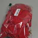 12pcs Christmas Red Velvet Bows, 13" Long by 9" Wide Decorative Christmas Bows for Wreath Garland Tree Decor, Indoor Outdoor Holiday Decorations