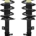 AUTOSAVER88 Front Pair Complete Struts Shocks Assembly Compatible with 2009-2019 Journey V6