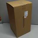 LCGP Diesel Exhaust Tip 4" Inlet, 8" Outlet 15" Length Truck Tailtip, Bolt-On, Rolled End Angle Cut Tailpipe, Black Powder Coated