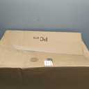 Rubbermaid Small Kitchen Bathroom Trash Can, 9 Gallons, White, Waste Basket for Under Counter/Kitchen/Office/Bedroom/Bathroom