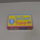 Balloon Pump Hand Held, Inflator Air Pump for Balloons - 2Way Dual Action, 2Pack: Friends can Help - Easy to Use - Sturdy Ballon Inflator Pump